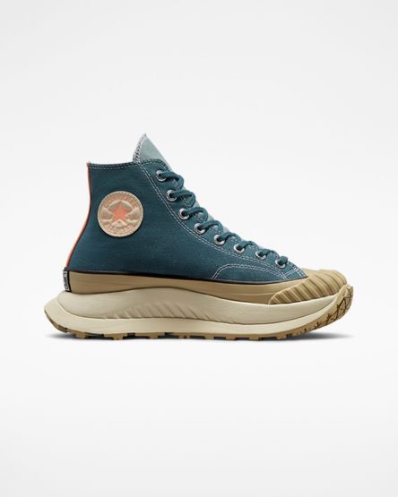 Women's Converse Chuck 70 AT-CX Earth Tones High Top Shoes Blue / Grey | AU 19843Q